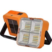 Resim 1 Adet Güneş Enerjili Şarj Edilebilir Çok Amaçlı LED Çalışma Lambası, Kamp Feneri, Taşınabilir Dış Mekan Spot Işıklı - Manyetik Tabanlı, ABS Cilalı Yüzey, 1200mAh Lityum Pil, Power Bank, Açık Hava Kampı, İnşaat Alanları, Acil Durumlar ve Balık Tutma İçin Uygun 