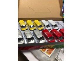 Resim Welly Volkswagen Transporter T6 Van Çek Bırak Minibüs 