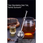 Resim shopwave Bitki Çayı Süzgeci –Çay Demleme Aparatı Profesyonel 304 Paslanmaz Çelik 