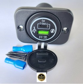Resim TRAKMATS Peugeot 508 Sedan 2020 Otomobil ve Marine Uygun 9-30V Type-C PD ve USB Soket Uyumlu 