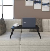 Resim EraHome Laptop Katlanır Ayaklı Sehpa Siyah 
