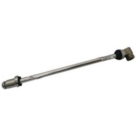 Resim Trade Bazaar Metal Taharet Borusu – 37 cm Oynar Başlıklı Klozet Taharet Çubuğu | Dayanıklı Metal Gövde, Esnek Su 