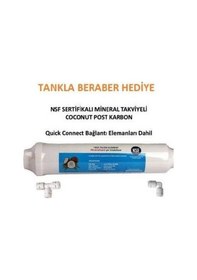 Resim Sulook Aura Cebilon Uyumlu Su Arıtma Tankı Çelik 12 Litrensf Onaylı Filtre Hediyeli 