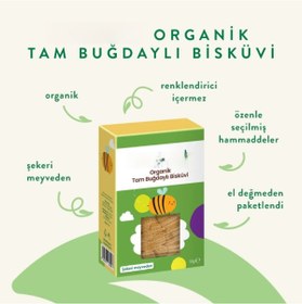 Resim NW NessiWorld Organik Tam Buğdaylı Bisküvi 55gr 