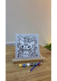 Resim Kuromi Tuval Boyama Seti 