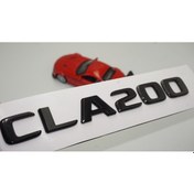 Resim CLA 200 Bagaj Parlak Siyah ABS 3M 3D Yazı Logo ORJİNAL ÜRÜN AYNI GÜN ÜCRETSİZ KARGO