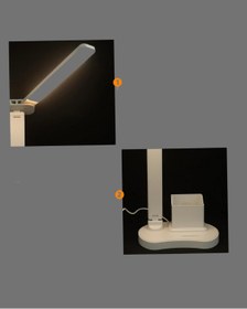 Resim Epilons Göz Koruyucu LED Okuma Lambası | Titreşimsiz Işık, Kalemlik ve Stand Fonksiyonlu 