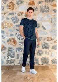 Resim Erkek Kısa Kol Lacivert Pijama Takım C8t0n54y42 001 