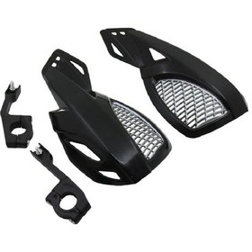 Resim Cloudstore Siyah 7/8'' 22mm Dirt Bike Atv Motosiklet El Koruyucu Honda Suzuki Kawasaki Yamaha 