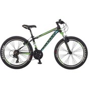Resim Salcano Ng 650 27.5 Jant V Fren Full Shimano Dağ Bisikleti Siyah Yeşil Turkuaz 20 Kadro Siyah 