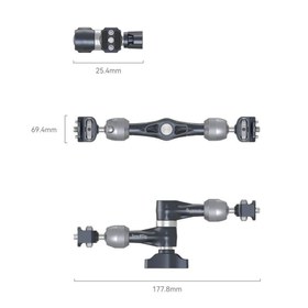 Resim SmallRig 4194 Rozet Kollu Magic Arm (7 inç) 
