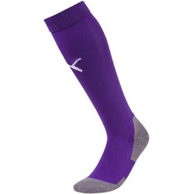 Resim Puma Team Liga Socks Core Prism Violet- W Futbol Tozluk 70344110 Mor 