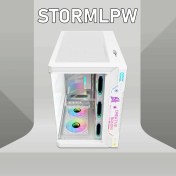 Resim Vural Elektronik Storm 7 Argb Fanlı Oyuncu Pc Kasası 850W 80 Plus Bronz Power'lı Sıvı Soğutmalı (Beyaz) 