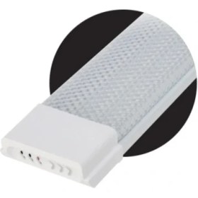 Resim Uzmlight Horoz Elektrik Gama Horoz LED Bant Armatür 80W 6500K 8720LM 120CM ( Beyaz Kasa Kristal )( Gama Serisi ) Prizma LED Bant Armatür Floresan Armatür 