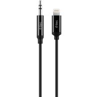 Resim Ttec Aux - Lightning Ses Kablosu 100 cm Siyah 2DK42S 
