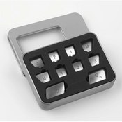 Resim Cloudstore Mercedes E C Glk Cla Gla Ml Gle Hafızalı Cam Pencere Buton Kapağı Sticker Seti 