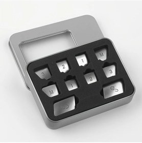 Resim Cloudstore Mercedes E C Glk Cla Gla Ml Gle Hafızalı Cam Pencere Buton Kapağı Sticker Seti 