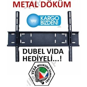 Resim Arçelik Beko Uyumlu Tv 106 140 Ekran Lcd Led Tv Askı Aparatı 