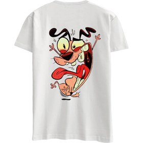 Resim Courage Dog - Regular T-Shirt - Mavi / 2XL 