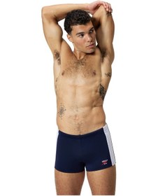 Resim Speedo Jetstream Retro Colorblock Square Leg Erkek Yüzücü Mayosu Lacivert 