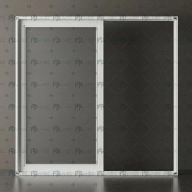 Resim Tek Raylı Sürme Sineklik Sistemi - Cam Balkon Modeli | Palace Aluminium 