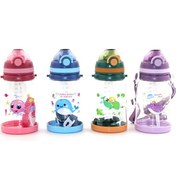 Resim Renkli Pipetli Suluk 550 Ml 
