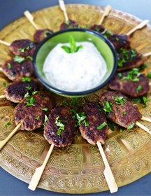 Resim 50 Adet Bambu Golf Kürdan - 12cm 