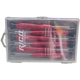 Resim 6'lı Mikro Torx Tornavida Saatçi Seti 