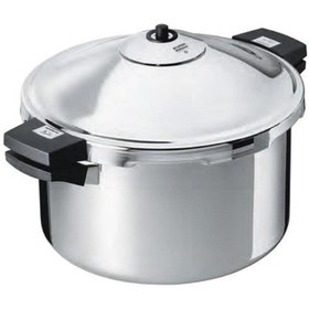 Resim Kuhn Rikon 3018 Duromatic 8.0 L 24 CMDüdüklü Tencere Gümüş 