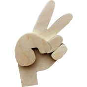 Resim Prettyia Duvar Asılı Monte Anahtar Ceket Kanca Depolama Tutucu Indeks Orta Parmak 