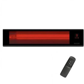 Resim Elcon Glass IR-2500 Quartz Camlı Duvar Tipi Infrared Isıtıcı 2500W 