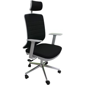 Resim Kaya Ofis Onix Gray Fabric Müdür Koltuğu Çalışma Koltuğu Siyah 