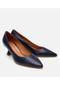 Resim Hotiç Kadın Deri Lacivert Stiletto 01ayh304150a680 Lacivert-navy Lacivert 