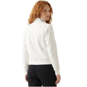 Resim Sportive Kaia Full-Zip Kadın Beyaz Günlük Stil Eşofman Üstü 26YK0001-KBYZ 