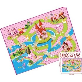 Resim Akar Oyuncak Oyun Halısı Prenses 150 x 100 cm 05-732 