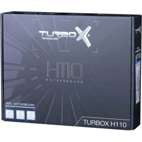 Resim Turbox Workprof R H110 Sata,m2 Ddr4 3200MHZ USB 3.0 VGA HDMI Ses G.lan 1151P 6.7.8.9. Gen Anakart 