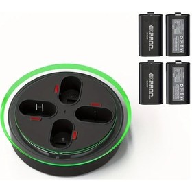 Resim Xuweiwei Xbox Series X Icin 3000mwh Hizli Sarj Pil Istasyonu Akilli Sarj Cihazi İle Sarj Edilebilir Pil Paketi 