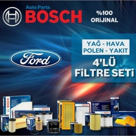 Resim Ford Fiesta 1.6 Bosch Filtre Bakım Seti 2002-2008 (495584658) 