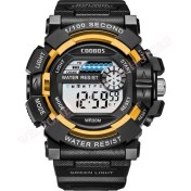 Resim Hanyang Altın - 1006 Serin Aydınlık Erkek Spor Izle High-End Silikon Kayış Askeri Bilek Izle LED Takvim Su Geçirmez Dijital Saat Reloj De Hombre (Yurt Dışından) 