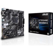 Resim Asus Prime B550M-K AMD AM4 3.Nesil DDR4 VGA DVI HDMI Anakart Asus Prime B550M-K AMD AM4 3.Nesil DDR4 VGA DVI HDMI Anakart