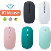 Resim Everest Grup Macbook/Huawei/Uyumlu Şarj Edilebilir Sessiz Mouse Wifi Kablosuz Mouse Fare 