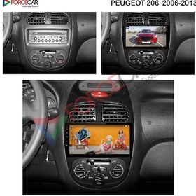 Resim Peugeot 206 Reis Audio 4 Gb Ram 32 Gb Kablosuz Carplay 