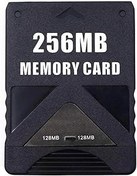 Resim OSTENT Sony Playstation 2 PS2 Slim Konsol Video Oyunları için Yüksek Hızlı 256MB Hafıza Kartı Sopa Ünitesi 