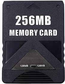 Resim OSTENT Sony Playstation 2 PS2 Slim Konsol Video Oyunları için Yüksek Hızlı 256MB Hafıza Kartı Sopa Ünitesi 