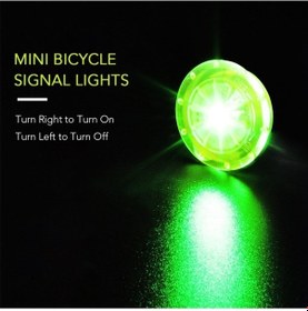 Resim Didadodo Led Bisiklet Sinyal Lambası Renk Değişen Bisiklet Işıkları, Çok Renkli, Bisiklet Tekerleği Flaş Aydınlatma Çok Renkli 