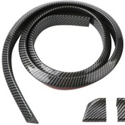 Resim Araba Evrensel Kuyruk Macunu Üst Kanat, Özellikler: 4.5cm Karbon Fiber Siyah 