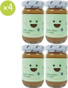 Resim OG natural 4'Lü Organik Hurmalı Elma Püresi 105 G +6 Ay 