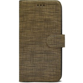 Resim Gpack General Mobile Gm5 Plus Kılıf Standlı Kartvizitli Exclusive Spor Cüzdan Kahverengi 