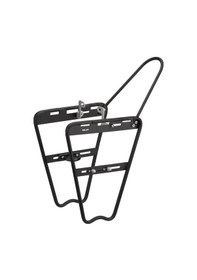 Resim Xlc Lr-f01 Alüminyum Bisiklet Ön Bagajı Mat Siyah Siyah 