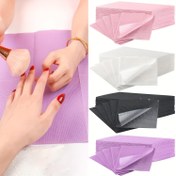 Resim 100/50/20 adet Tek Kullanımlık Tırnak Sanatı Masa Örtüleri, 33.02cm x 45.72cm Tırnak Sanatı Masa Peçeteleri, Akrilik için 3 Katmanlı Tırnak Havluları, Tırnak Sanatı Masa Kağıt Levhaları, Ev Salonu için Su Geçirmez Tırnak Sanatı Kağıtları 